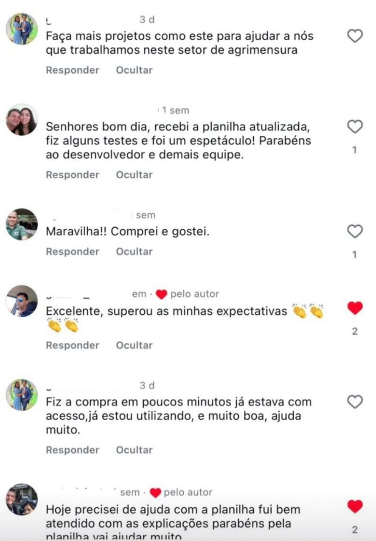 Depoimento real de cliente DocGEO
